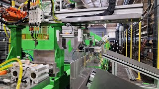 Automatic transfer line for tube processing [upl. by Buskus479]