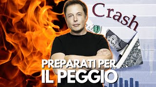 Una nuova Grande Recessione Economica secondo Elon Musk [upl. by Roberto684]