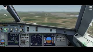 A320 Autopilot Landing Aerofly fs Global A320 aeroflyfsglobal [upl. by Blackman]