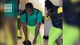 Jamaicas Olympic Bobsled Team Dances Away Shorts [upl. by Geerts]