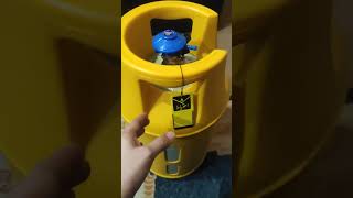 LPG composite cylinder 12kg unboxing lpgcylinder burhangas fibercylinder winter gas [upl. by Paff]