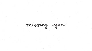 Stephen Sanchez amp Ashe  Missing You Official Lyric Video [upl. by Ailecara]