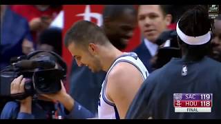 Nemanja Bjelica Buzzer Beater GAMEWINNER Sacramento Kings vs Houston Rockets [upl. by Ajiram]