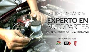 Curso Mecánica Experto en Autopartes  Componentes de un Automóvil [upl. by Agnimod]