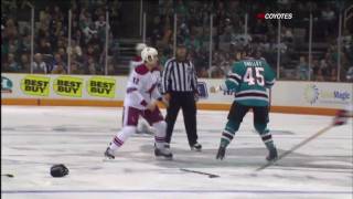 Paul Bissonnette vs Jody Shelley Oct 12 2009 [upl. by Reena]