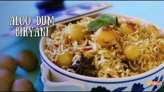 Aloo Dum Biryani  Veg Biryani [upl. by Tnarud]