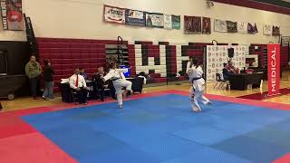 2023 January AAU Taekwondo State Championship  First Match [upl. by Felecia]