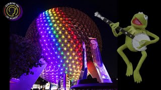 The Muppets Rainbow Connection Show on Spaceship Earth  Disneys Epcot 2022 [upl. by Luapnhoj]