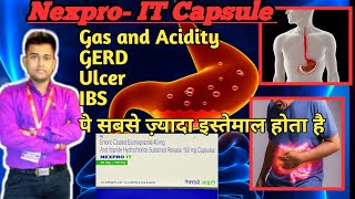 Nexpro it capsule uses in hindi Esomeprazole and Itopride capsule uses [upl. by Notyad]