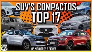 Os MELHORES e PIORES  SUVS COMPACTOS [upl. by Eannyl250]