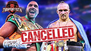 WOW  TYSON FURY PULLS OUT OF USYK FIGHT FOR UNDISPUTED [upl. by Aihtnic]