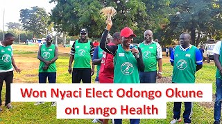 Won Nyaci Elect Odongo Okune Lango Health Speech KBE TV 10 [upl. by Noel239]