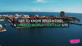 Willemstad the capital of Curaçao a UNESCO world heritage site [upl. by Anderea354]