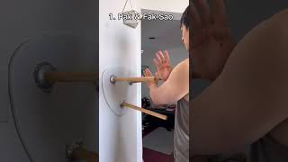 DIY Wing Chun Wooden Dummy Flow 🌴🌞 wingchun woodendummy wingchuntraining woodendummydrill [upl. by Shepherd]