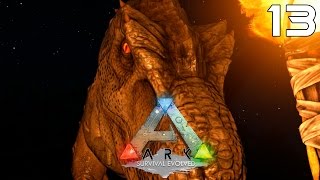 ARK Survival Evolved 13 Niespodzianka TRex [upl. by Wallford]