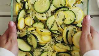 EASY CHEESY ZUCCHINI BAKE [upl. by Digirb249]