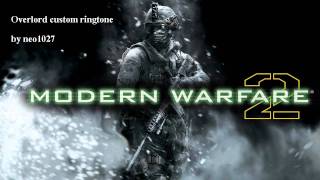 Call of Duty Modern Warfare 2  Overlord ringtone [upl. by Etnaid]