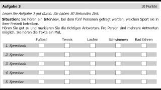 ÖSD A2 HÖREN PRÜFUNG [upl. by Annabelle]