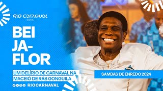 BEIJAFLOR Carnaval 2024  Sambas de Enredo  Clipe Oficial [upl. by Cary228]