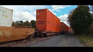 CSXT 5499 amp 361 amp 146 Voorheesville NY Oct15 2024 [upl. by Amaral790]