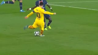 Messi Last Goal in Champions league for Barcelonamessi goal vs psg long shotfootball messi [upl. by Werdn]