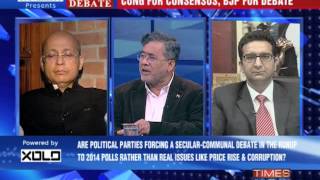 The Newshour Debate Communal violence bill debate  Part 1 5th Dec 2013 [upl. by Alverta]