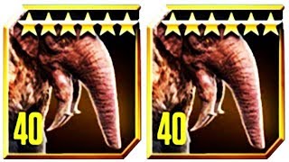 NEW MAX LEVEL 40 CENOZOIC DEINOTHERIUM JURASSIC WORLD [upl. by Ardnik]