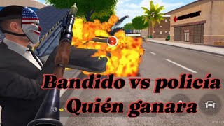 Bandido vs policía persecución épica [upl. by Amled795]