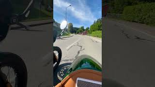 POV sidecar ride  Royal Enfield 650 with custom build Velorex sidecar [upl. by Marguerita]