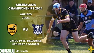 Australasia Championships 2024  Hurling Final [upl. by Awuhsoj421]