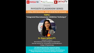 PhysioTV Integrated Neurmoscular Inhibition Technique by Dr Nupur Jadhao PT [upl. by Janka]