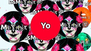 YO MASS DESTRUCTION OF TEAMS  Agario Solo Gameplay [upl. by Ines]