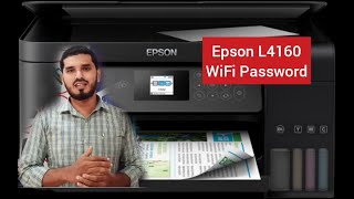 How To Find WiFi Password In Epson L4160 Printer [upl. by Ilene]