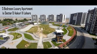 quotTouring the Most Luxurious Apartment in Sector D Askari 11 Lahorequot [upl. by Annayr544]