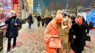 4K Street Walk Through Moscow Stunning City Views You Have to See [upl. by Hannaoj]