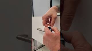 Drawer  Filing Cabinet Lock Installation [upl. by El470]