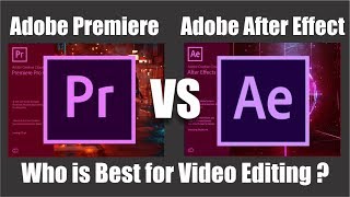 Adobe After Effect Vs Adobe Premiere Pro Urdu Hindi [upl. by Blondell]