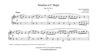 Clementi  Sonatina Op 36 No 1 13 [upl. by Otsugua]