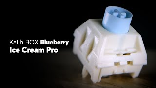 Kailh BOX Blueberry Ice Cream Pro Sound Test amp Review  Smooooth [upl. by Oeht959]