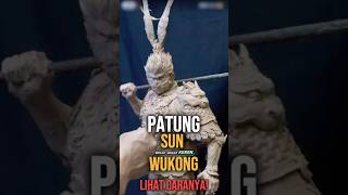 Membuat Patung Sun Wukong dari Nol artshorts kreatif [upl. by Candace]