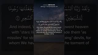 Surah Mulk verse 46 recitationislamicvideoQuranislamicvideosMusicpoem mustwatch [upl. by Ajet]