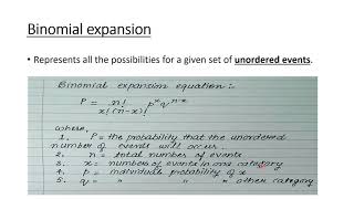 BINOMIAL EXPANSION  GENETIC PROBLEMS  EXAMPLE [upl. by Robma153]