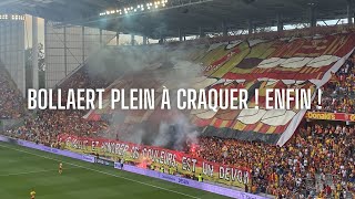 AMBIANCE RC LENSAS SAINTETIENNE  BOLLAERT EN FEU POUR LE PREMIER MATCH À DOMICILE DE LA SAISON [upl. by Nylia]