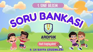 Ardışık Yayınları 1 Sınıf Bilsem Hazırlık Kitabı Çözümler 414 [upl. by Wendel694]