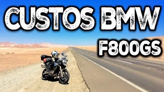 QUANTO CUSTA MANTER uma moto BMW F800GS ADVENTURE [upl. by Karney]