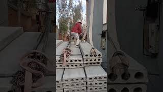 Lifting concrete slabs [upl. by Dorin]