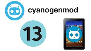 How to Install CM 13 Cyanogenmod rom on GTP3113P3110 Samsung galaxy Tab 2 [upl. by Cyndie]