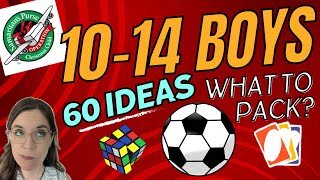 What to Pack in 1014 Year Old Boy Shoeboxes  60 Terrific Ideas for Operation Christmas Child 2024 [upl. by Clarette]