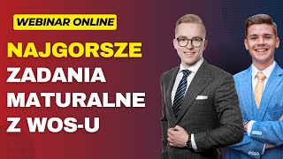 Rozwiązujemy Najtrudniejsze Zadania z Matury 2023 WOS webinar kurs matura wos [upl. by Arrec]