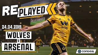 Full match replay  Wolves 31 Arsenal  April 24th 2019 [upl. by Reidar]